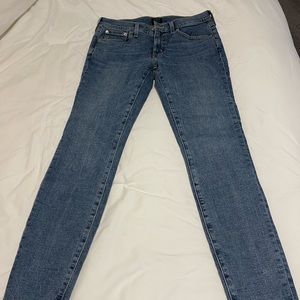 Jcrew low-rise skinny jeans